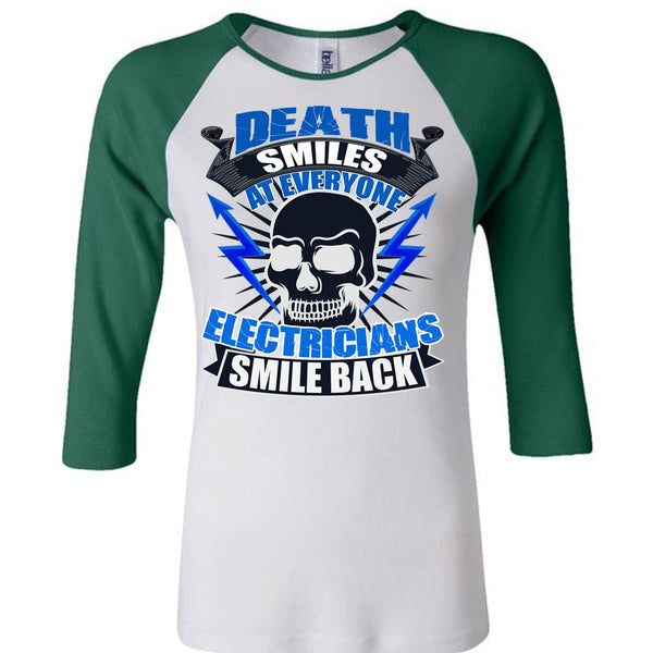 Electricians Smile Back T Shirt, I Love Electrician T Shirt, Awesome T-Shirts