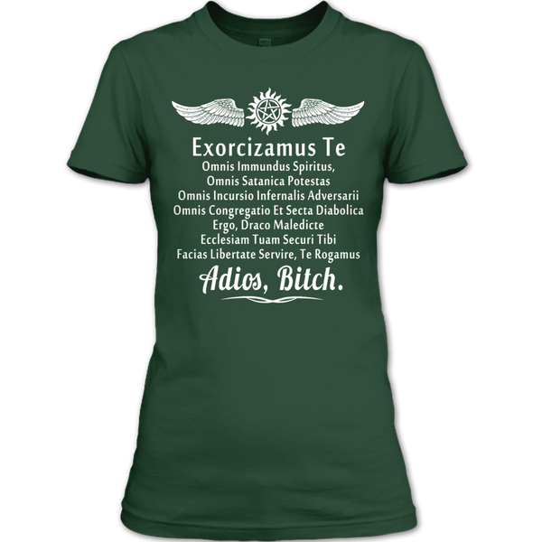 A black t-shirt with the shopify logo