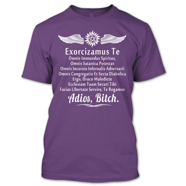 A black t-shirt with the shopify logo