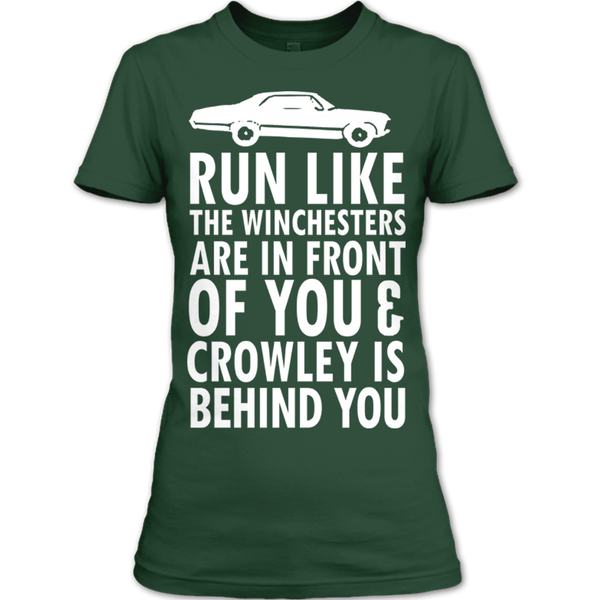 A black t-shirt with the shopify logo