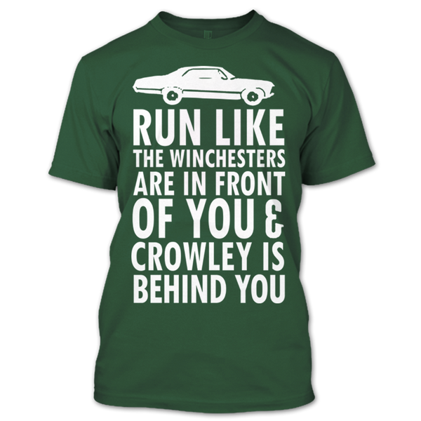 A black t-shirt with the shopify logo