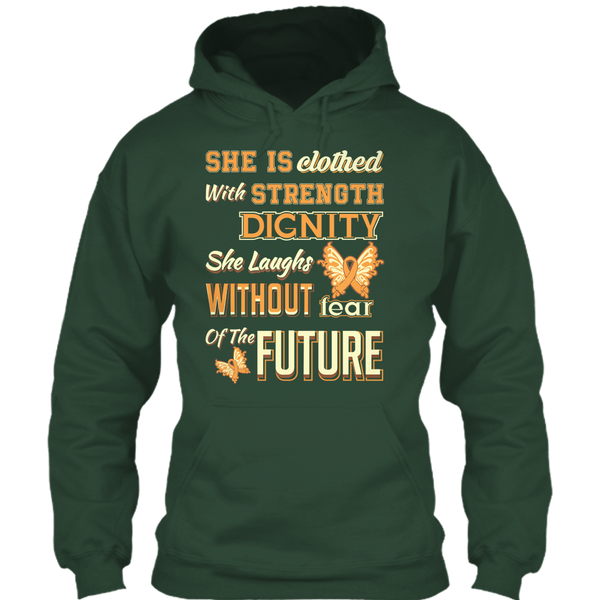 A black t-shirt with the shopify logo