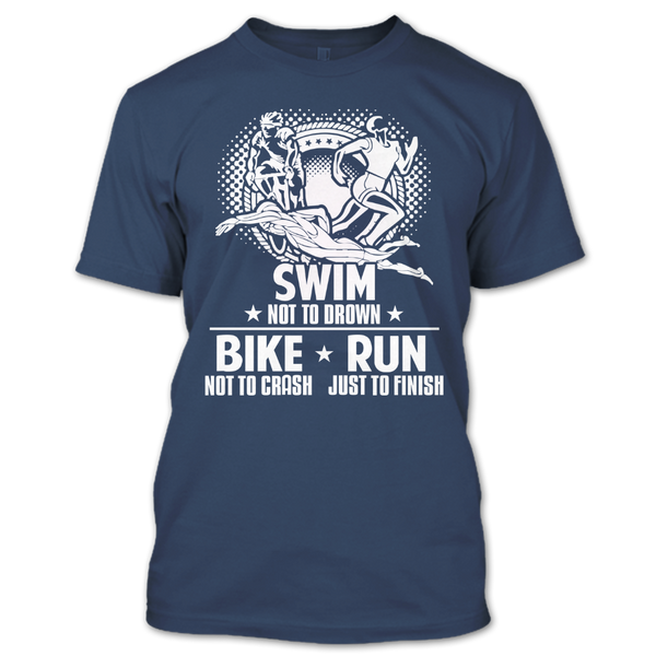 A black t-shirt with the shopify logo