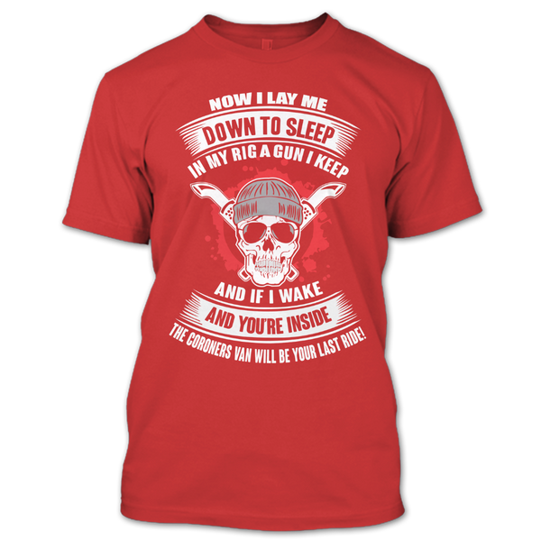 A black t-shirt with the shopify logo