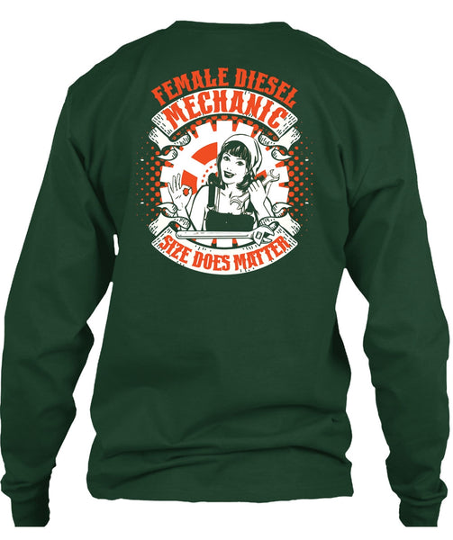 Female Diesel Mechanic T Shirt, Being A Mechanic T Shirt