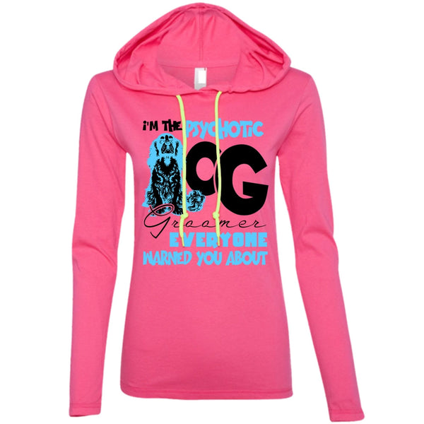 I'm The Psychotic Dog Groomer T Shirt, I Love My Dog T Shirt, Awesome T-Shirts