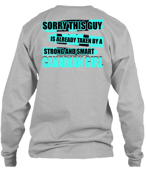 Strong And Smart Canadian Girl T Shirt, I Love Lady T Shirt