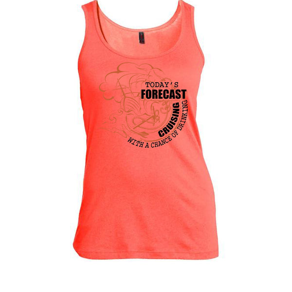 Today's Forecast Cruising T Shirt, Coolest Cruising T Shirt, Awesome t-shirts