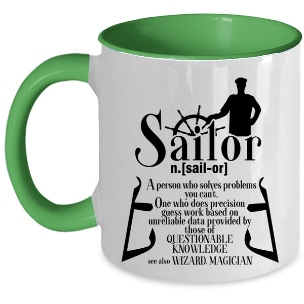 Awesome Gift For Sailors Coffee Mug, Sailor Accent Mug