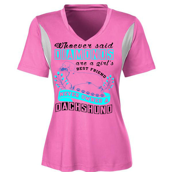 Diamond Are A Girl's Best Friend T Shirt, I Love My Dog T Shirt, Awesome T-Shirts