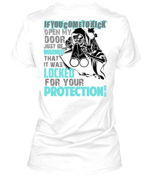Locked For Your Protection T Shirt, I Love Veteran T Shirt