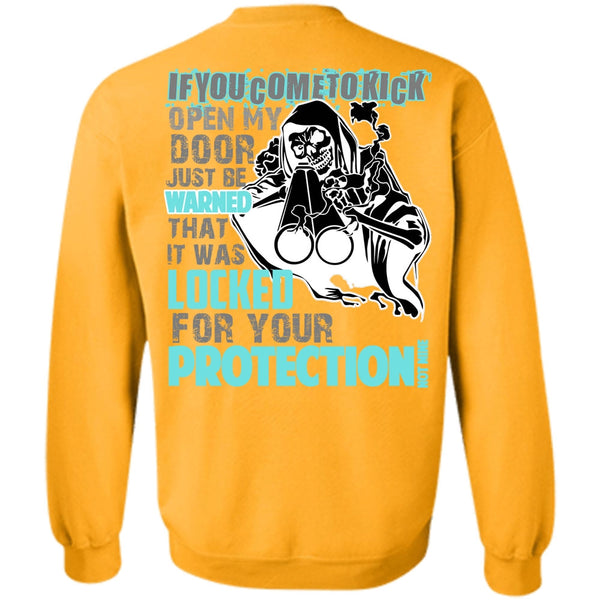 I Love Veteran T Shirt, Locked For Your Protection Sweatshirt