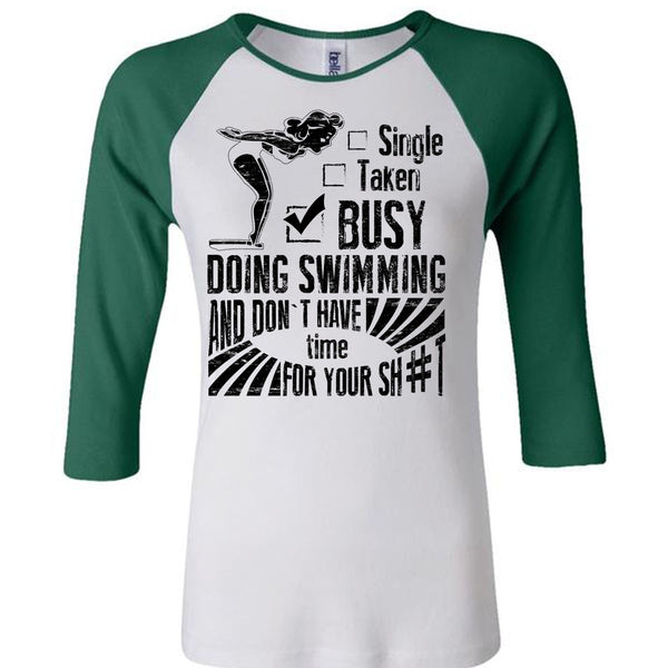 Busy Doing Swimming T Shirt, I Love Swimmer T Shirt, Awesome T-Shirts