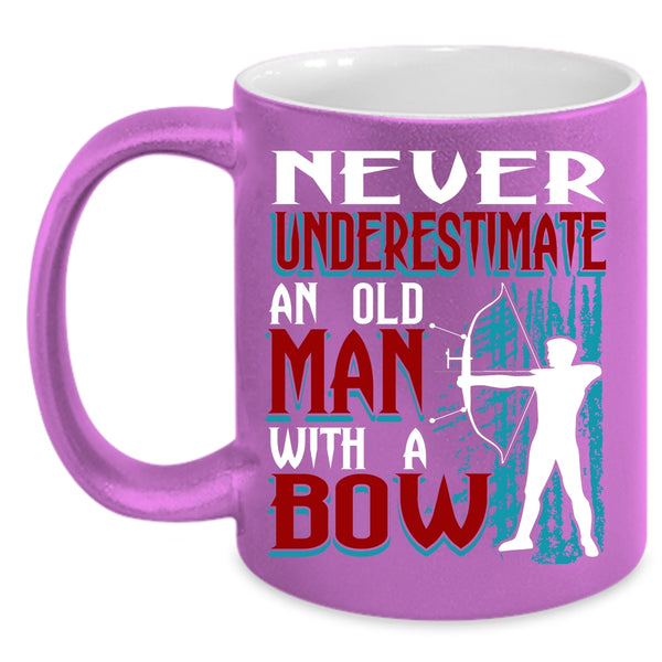 An Old Man With A Bow Coffee Mug, Awesome Grandpas Coffee Cup