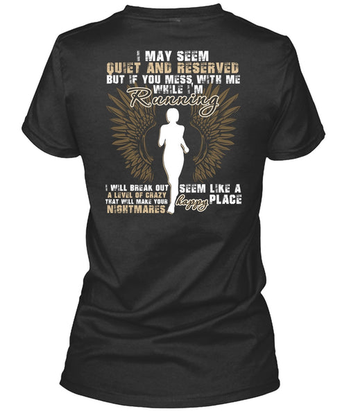 I'm Running T Shirt, Happy Place T Shirt
