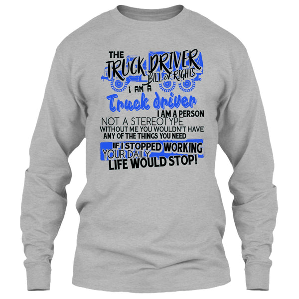 The Truck Driver T Shirt, Gift For Trucker T Shirt