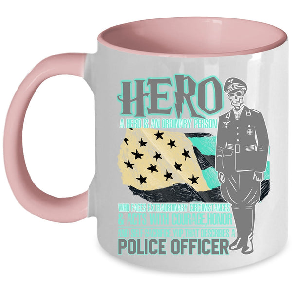 Awesome Gift for Police Officer Coffee Mug, Police Officer Accent Mug
