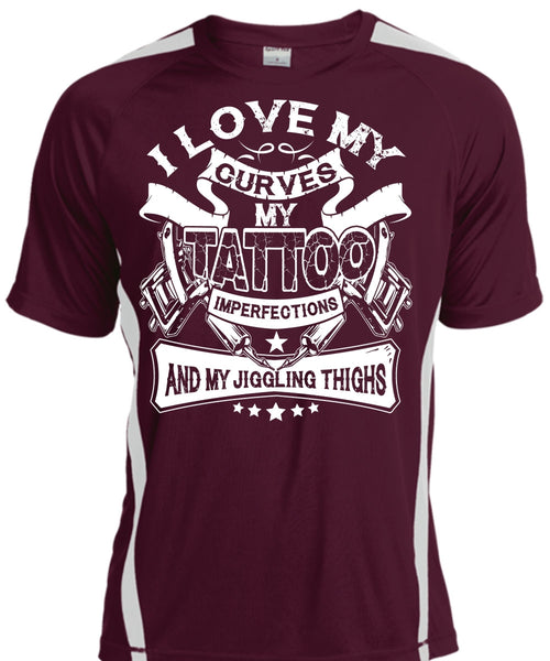 I Love My Curves My Tattoo T Shirt, My Favorite T Shirt, Cool Shirt