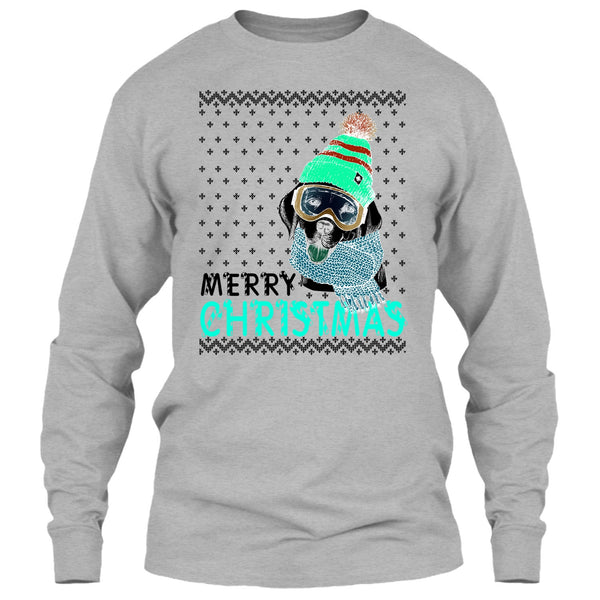 Dog Merry Christmas T Shirt, Coolest Merry Christmas Gift T Shirt
