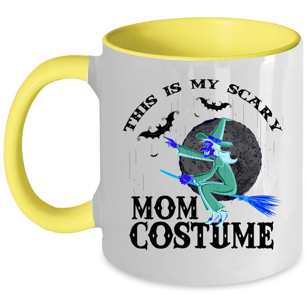 My Scary Mom Costume Coffee Mug, This Is My Scary Mom Costume Accent Mug
