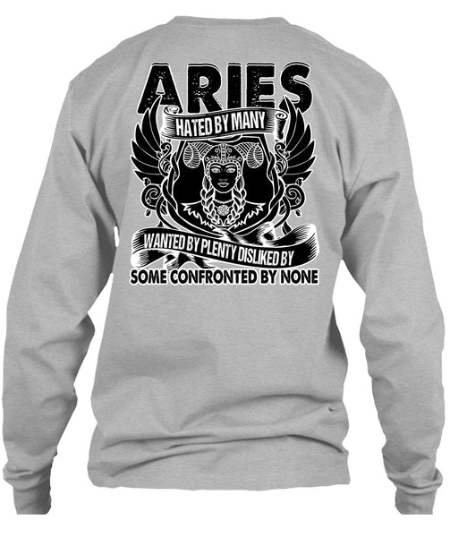 Aries Hated By Many Wanted T Shirt, I Love Aries T Shirt