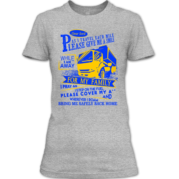 Please Give Me A Smile T Shirt, Gift For Trucker T Shirt