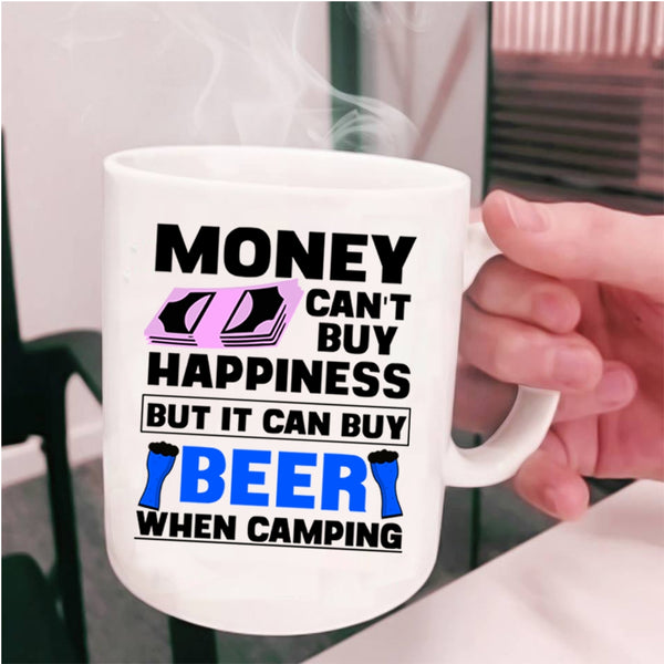 It Can Buy Beer Coffee Mug, Money Can't Buy Happiness Cup