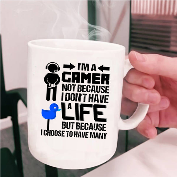Awesome Gift For Gamers Coffee Mug, I'm A Gamer Cup
