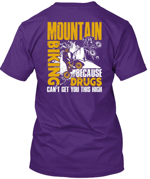 Mountain Biking T Shirt, Being A Biker T Shirt