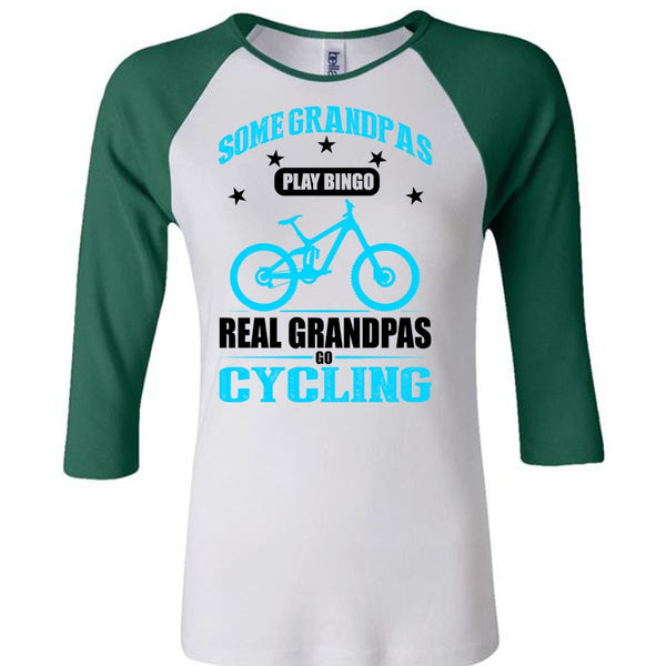 Real Grandpas Go Cycling T Shirt, I Love Biking T Shirt, Awesome T-Shirts