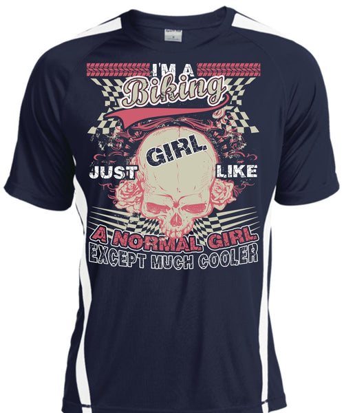 I'm A Biking T Shirt, Just Girl Like A Normal Girl T Shirt, Cool Shirt