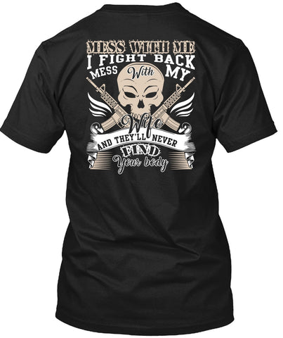 A black t-shirt with the shopify logo