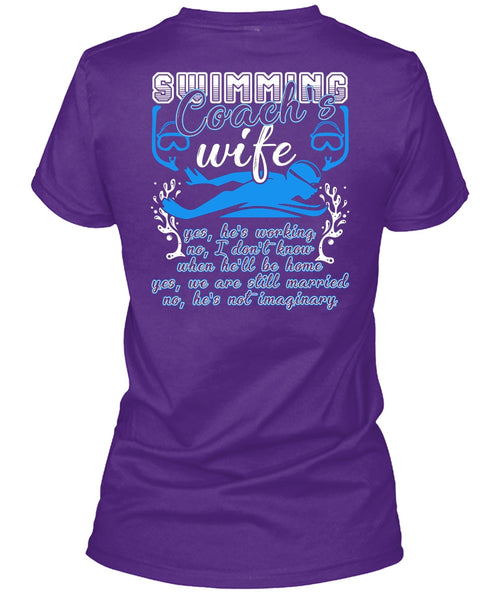 Swimming Coach's Wife T Shirt, We Are Still Married T Shirt