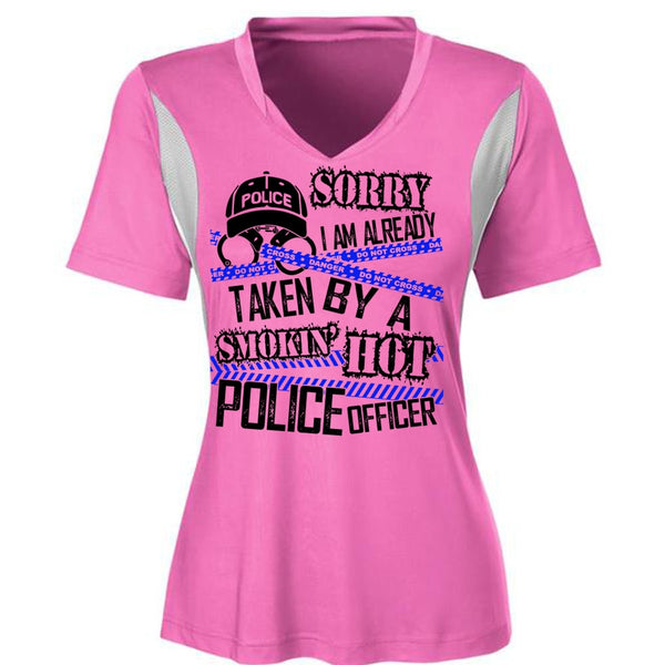 I Am Already Taken By A Police Officer T Shirt, I Love Police T Shirt, Awesome T-Shirts