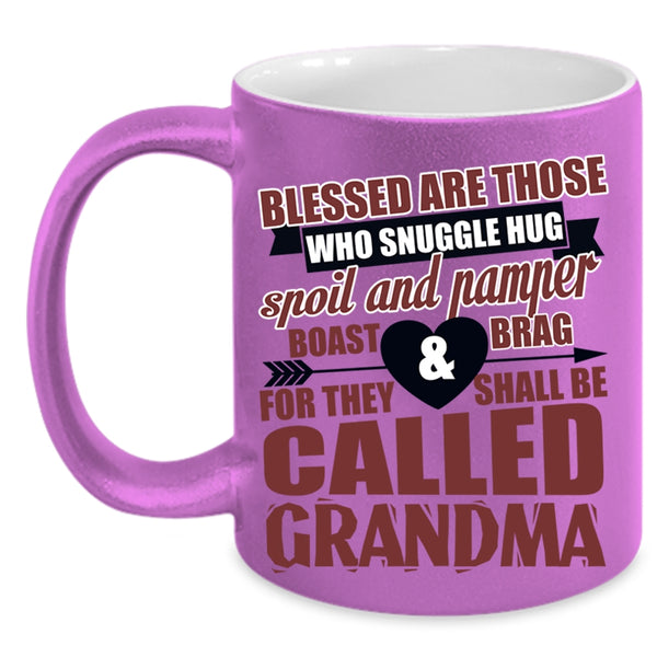 Cute Grandma Coffee Mug, They Shall Be Called Grandma Accent Mug