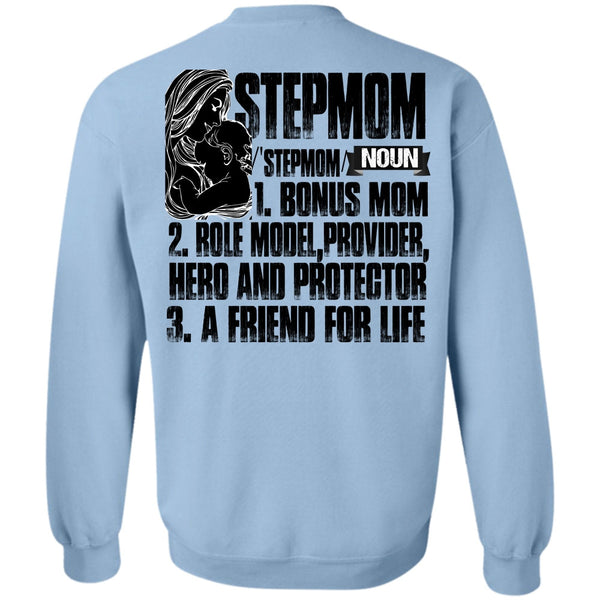I Love Mom T Shirt, Step Mom Sweatshirt