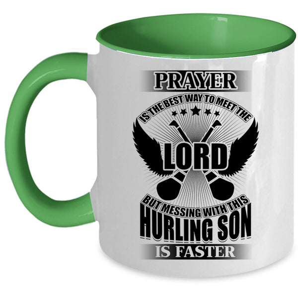 Cool Hurling Son Coffee Mug, Don't Mess With This Hurling Son Accent Mug