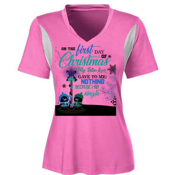 On The First Day Of Christmas T Shirt, This Girl Loves Christmas T Shirt, Awesome T-Shirts