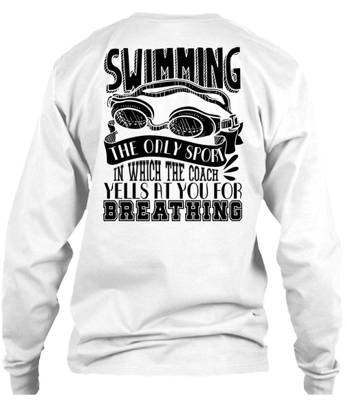 Swimming The Only Sport T Shirt, I Love Swimmer T Shirt