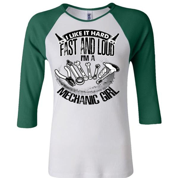 I'm A Mechanic Girl T Shirt, I Love Mechanic T Shirt, Awesome T-Shirts