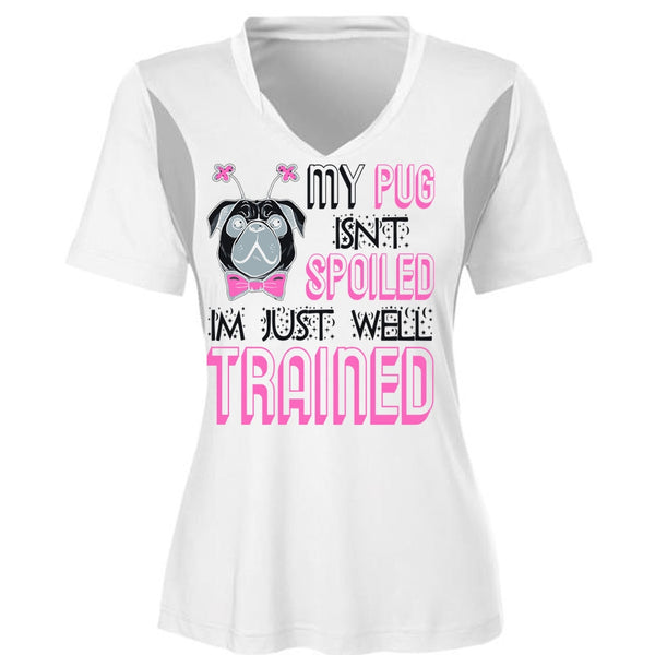My Pug Isn't Spoiled T Shirt, I Love My Dog T Shirt, Awesome T-Shirts