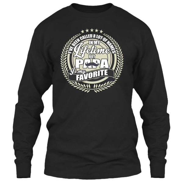 Papa Is My Favorite Name T Shirt, Coolest Papa Ever T Shirt