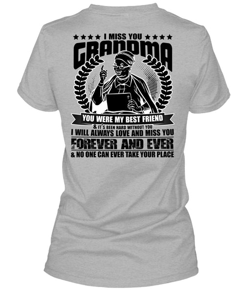 I Miss You Grandma T Shirt, I Love Nana T Shirt