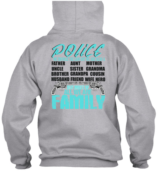 Police We Enforce The Law T Shirt, I Love Police T Shirt