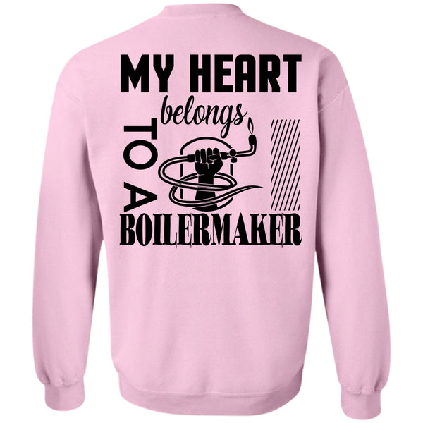 Being A Boilermaker T Shirt, My Heart Belongs To A Boilermaker Sweatshirt