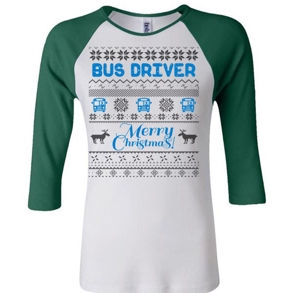 Bus Driver Merry Christmas T Shirt, I Love Driving T Shirt, Awesome T-Shirts
