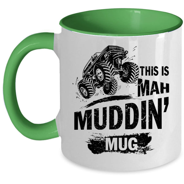 Cool Gift For Son Coffee Mug, This Mah Mudding Accent Mug
