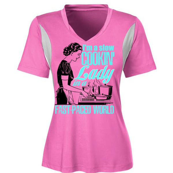 I'm A Slow Cooking Lady T Shirt, I Love Cooking T Shirt, Awesome T-Shirts