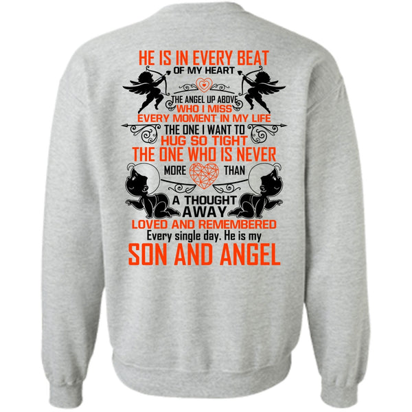 I Love Son T Shirt, Beat Of My Heart Sweatshirt