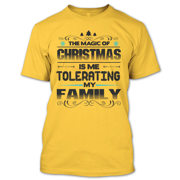 The Magic Of Christmas T Shirt, Coolest Merry Christmas T Shirt
